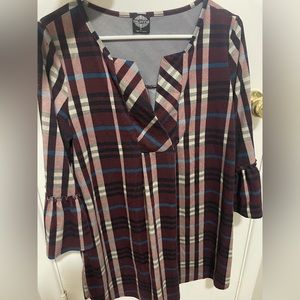 Small stripped mini dress or long shirt